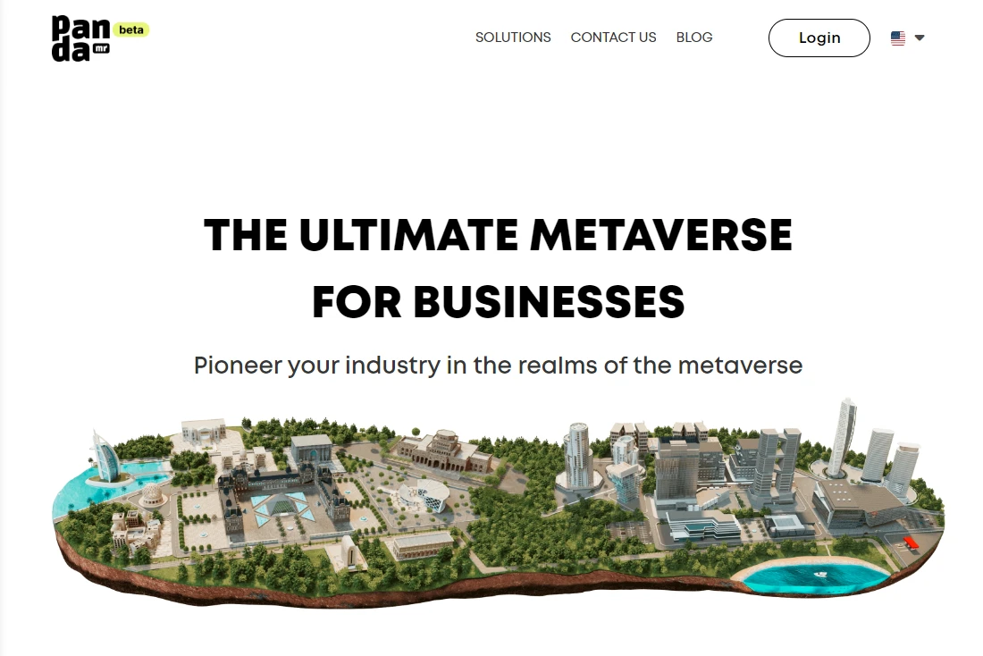 PandaMR is a metaverse specifically designed for businesses and communities.